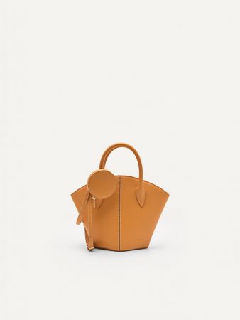 Bianca Handbag Orange | PEDRO Womens Top Handle Bags