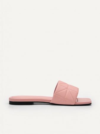 Bianca Pixel Sandals Blush | PEDRO Womens Flats