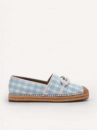 May Slip-On Loafers Light Blue | PEDRO Womens Flats