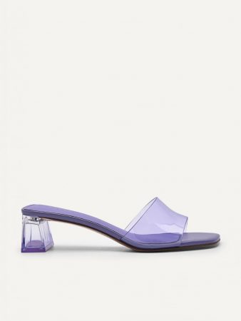 Megan Heel Sandals Violet | PEDRO Womens Heels