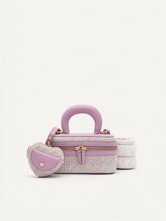 Melody Shoulder Bag with Double Pouch Blush | PEDRO Womens Mini Bags