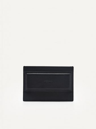 Studio Leather Card Holder Black | PEDRO Womens Card Holders