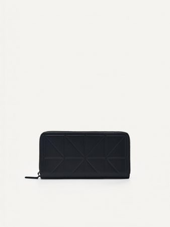 Studio Leather Wallet in Pixel Black | PEDRO Womens Wallets