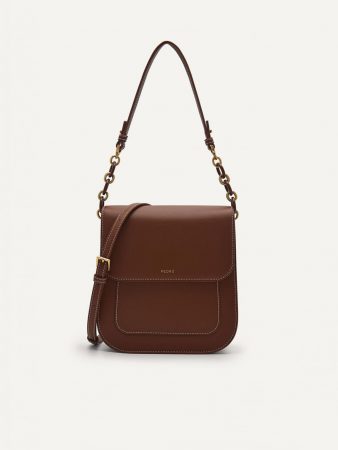 Sydney Shoulder Bag Cognac | PEDRO Womens Shoulder Bags
