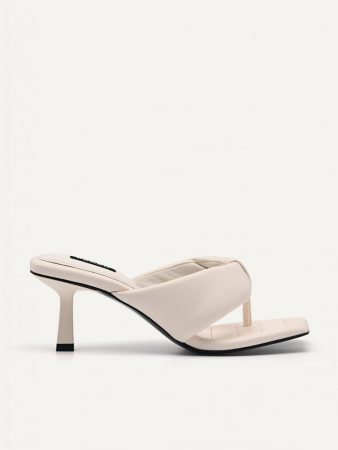Tilly Heel Sandals Chalk | PEDRO Womens Heels
