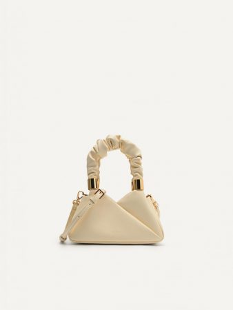 Mini Mastaba Shoulder Bag Beige | PEDRO Womens Mini Bags